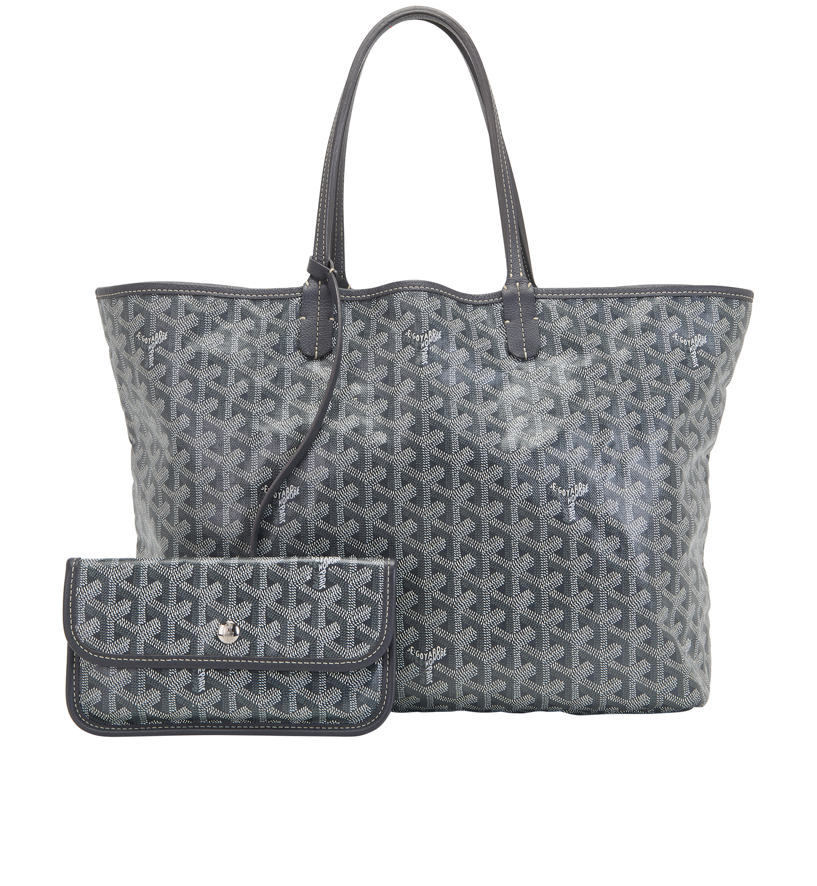 Saint Louis PM, &pound;1,500, Handbags, Grey, Canvas, Other view